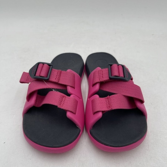 Chaco sandals Slide "Pink" Little girl size 1 - Picture 7 of 9